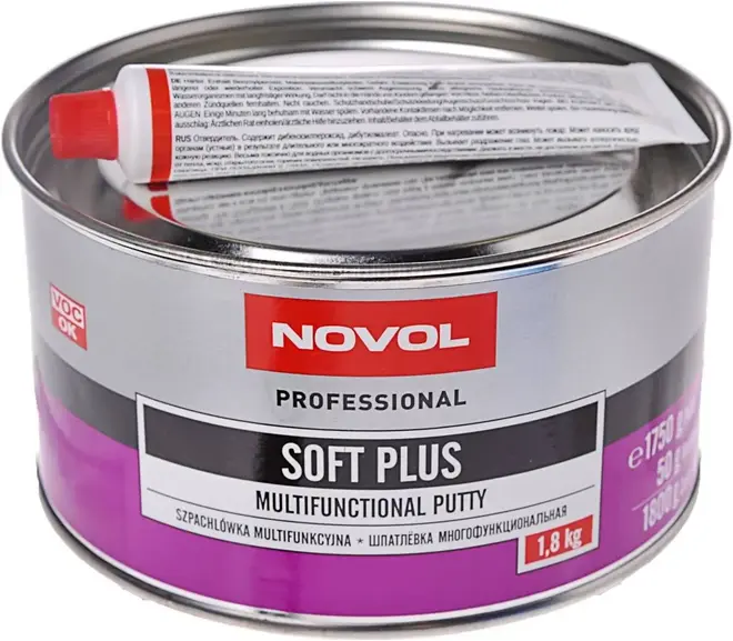 Novol Professional Soft Plus шпатлевка многофункциональная (1.8 кг)