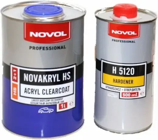 Novol Professional Novakryl HS лак акриловый 2-комп (1.5 л)