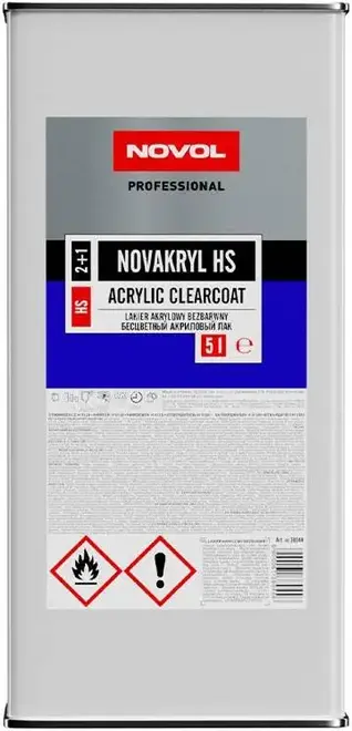Novol Professional Novakryl HS лак акриловый (5 л)