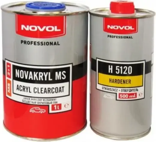 Novol Professional Novakryl MS лак акриловый 2-комп (1.5 л)