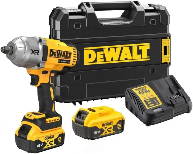 Dewalt DCF900P2T гайковерт ударный аккумуляторный (18 В 2200 об/мин 1355 Нм) DCF900P2T-QW