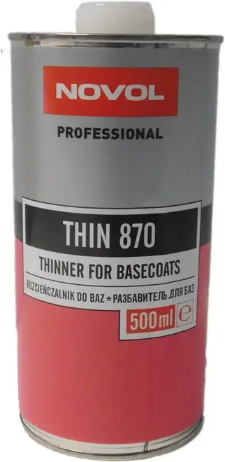 Novol Professional Thin 870 разбавитель для баз (500 мл)