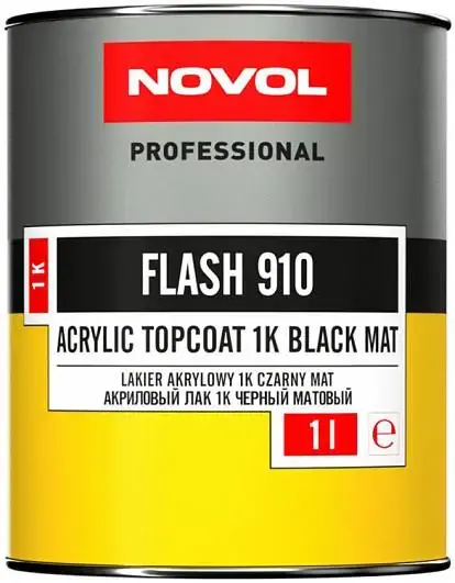 Novol Professional 1K Flash 910 акриловый лак (1 л)