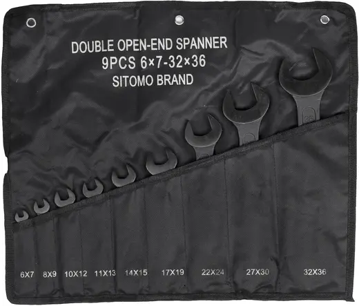 Ситомо набор ключей рожковых двусторонних (6-36 мм 360 мм)