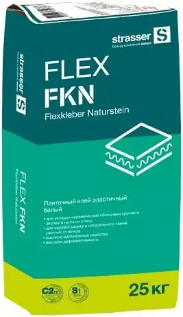 Strasser Flex FKN C2 TE S1 клей плиточный эластичный (25 кг)