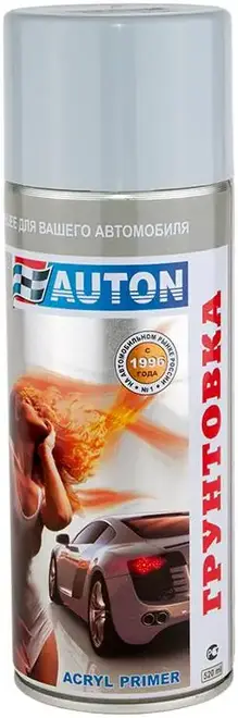 Auton грунт антикоррозионный с цинком (520 мл) серый