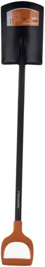 Fiskars Solid лопата с закругленным лезвием (195 мм)