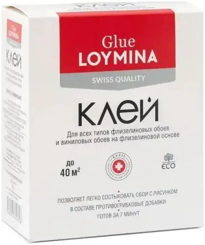 Loymina клей для всех типов флизелиновых обоев (300 г)