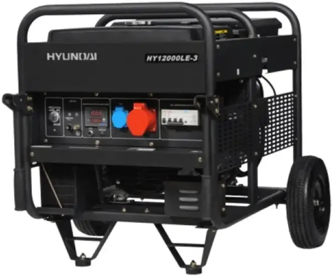 Hyundai HY 12000LE-3 генератор бензиновый (9000/1000 Вт)