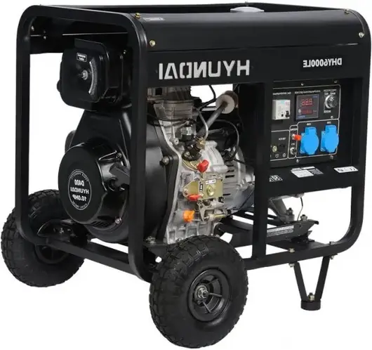 Hyundai DHY 6000LE генератор дизельный (5000/5500 Вт)