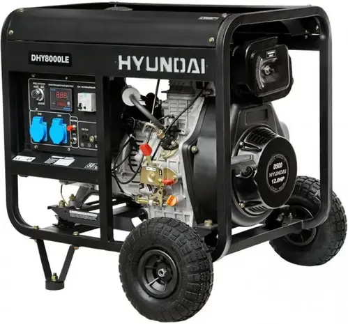 Hyundai DHY 8000LE генератор дизельный (5500/6000 Вт)