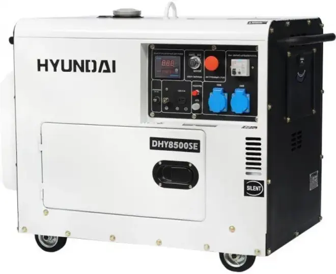 Hyundai DHY 8500SE генератор дизельный (6500/7200 Вт)