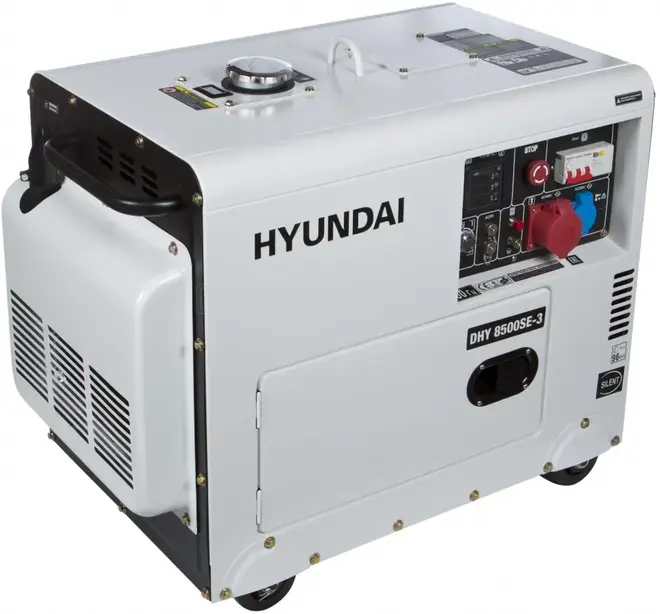 Hyundai DHY 8500SE-3 генератор дизельный (6500/7200 Вт)