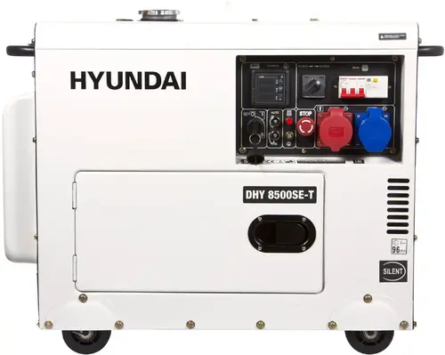 Hyundai DHY 8500SE-T генератор дизельный (6500/7200 Вт)