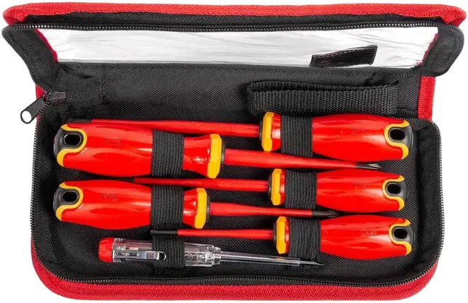 КВТ Слим НИО-2206 набор отверток диэлектрических (6 предметов)