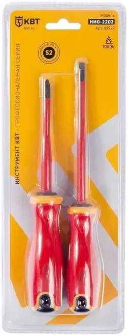 КВТ Professional КВТ Слим НИО-2202 набор отверток диэлектрических (2 предмета)
