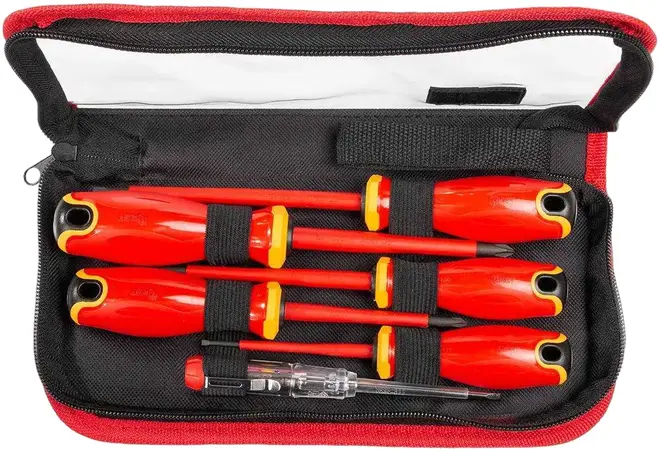 КВТ Профи НИО-2206-S набор отверток диэлектрических (6 предметов)