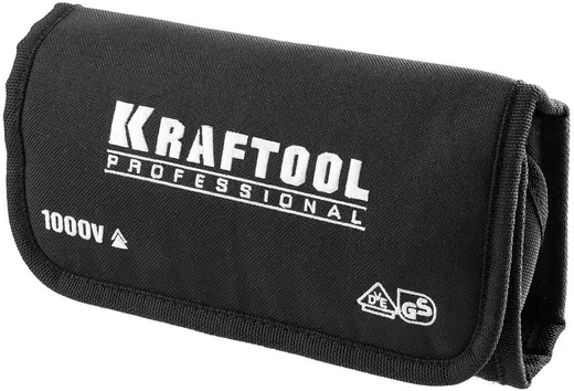 Kraftool Х-Drive Electro набор отверток высоковольтных (1 рукоятка + 1 наконечник для точных работ + 16 сменных стержней)
