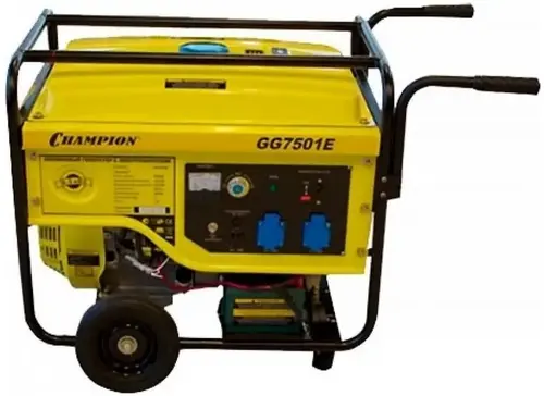 Champion GG7501E генератор бензиновый (6000/6500 Вт)