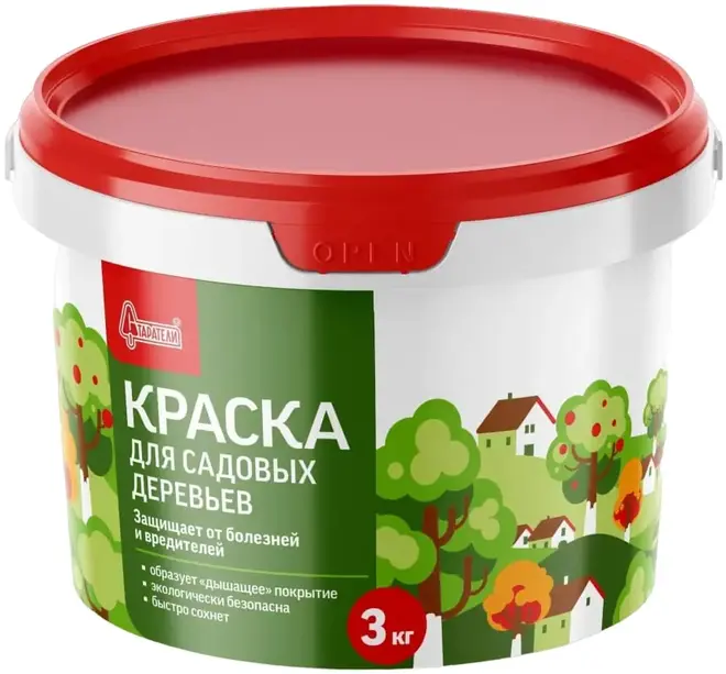 Старатели краска для садовых деревьев (3 кг)