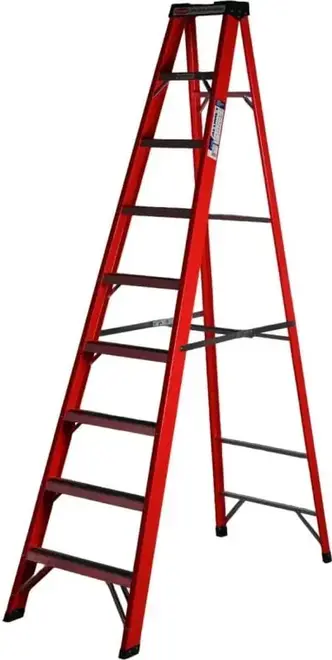 Алюмет SF стремянка стеклопластиковая с органайзером (2.57 м /8 ст)