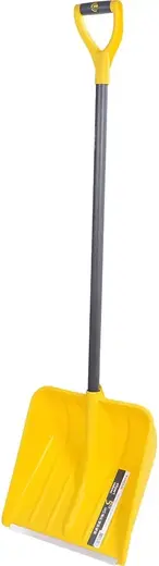Эксперт Варяг лопата снеговая с накладкой и Y-ручкой (400*400 мм)