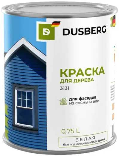 Dusberg краска для дерева с антисептиком (750 мл) №3131