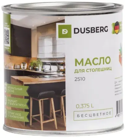 Dusberg масло для столешниц (375 мл) бесцветное №2510