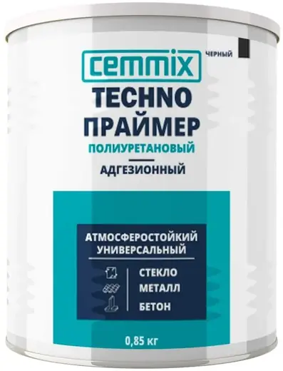 Cemmix Techno праймер полиуретановый адгезионный (850 г) черная