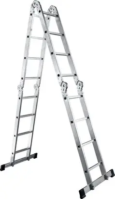 Алюмет T4 лестница-трансформер шарнирная универсальная (5.76 м /4 * 5 ст)