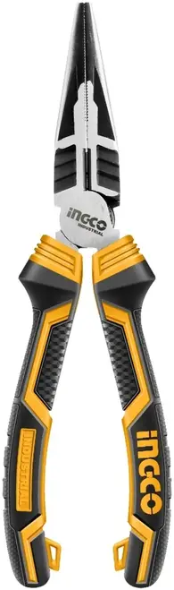 Ingco Industrial тонкогубцы с увеличенным рычагом (200 мм)