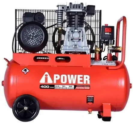 A-Ipower AC400/50B компрессор поршневой масляный (3100 Вт)