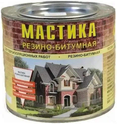 Лонтрек мастика резино-битумная (1.8 кг)
