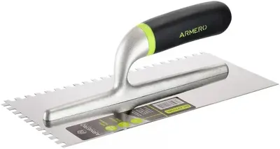 Armero гладилка зубчатая (130 мм зуб 6 * 6 мм)