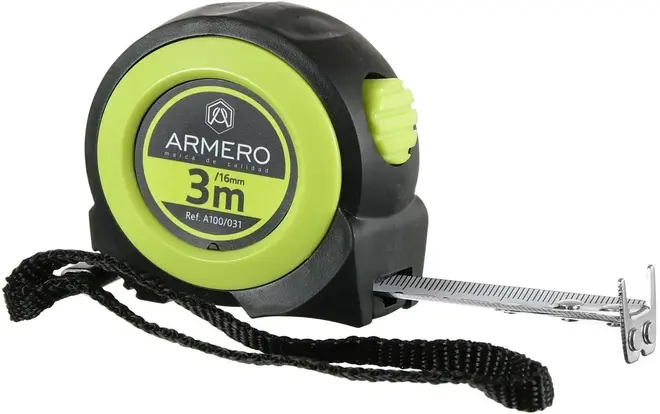 Armero рулетка с автоблокировкой (3 м*16 мм)