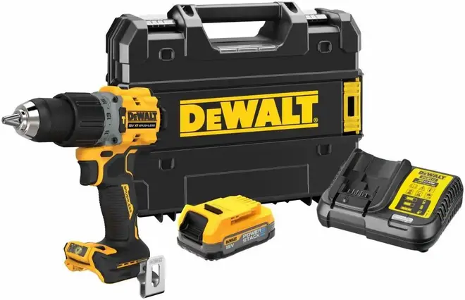 Dewalt DCD805E1T дрель-шуруповерт ударная аккумуляторная (500 Вт 18 В 1 * 1.7 А/ч) DCD805E1T-QW