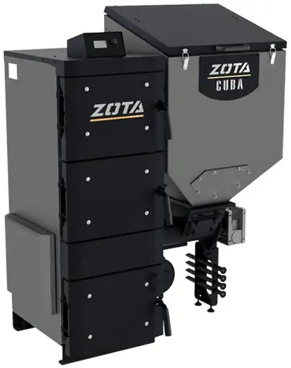 Zota Cuba котел угольный автоматический 40 (1275*1740*1190 мм)