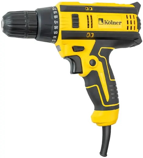 Kolner KED 300V дрель-шуруповерт сетевая №8030100366 (300 Вт 220-240 В)