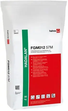Hahne Hadalan FGM012 57M смесь наполнительная (30 кг) серый