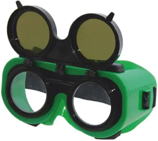 Росомз 3НД2 Адмирал очки газосварщика (закрытый тип) темно-зеленые (5)