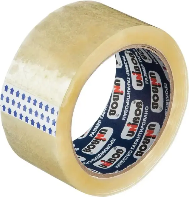 Unibob 805 лента клейкая упаковочная (50*66 м) Э-11378, 29902