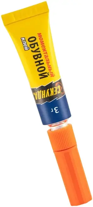 Секунда Моментальный клей обувной (3 г)