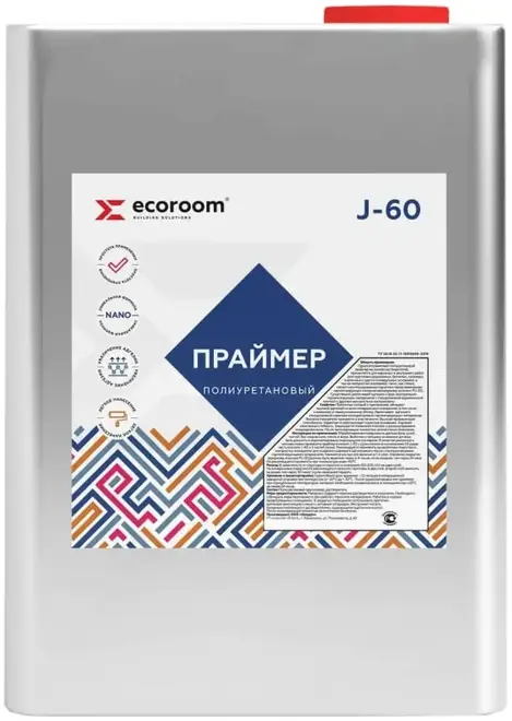 Ecoroom J-60 праймер полиуретановый (5 л)