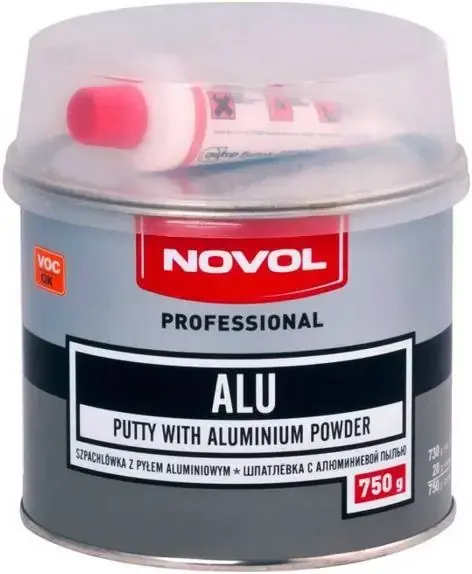 Novol Professional Alu шпатлевка с алюминиевой пылью (250 г)
