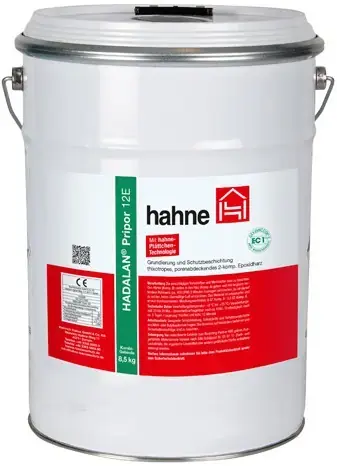 Hahne Hadalan Pripor 12E грунтовка (8.5 кг (1 ведро * 6 кг + 1 ведро * 2.5 кг) красная