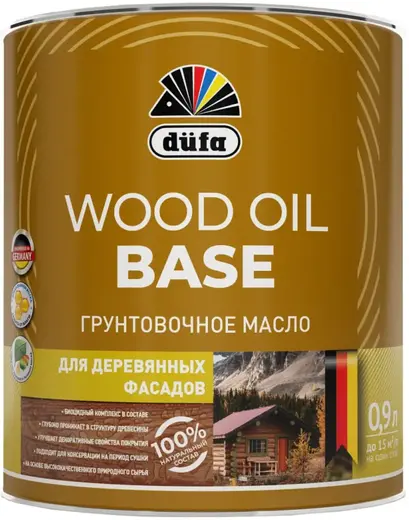 Dufa Wood Oil Base масло грунтовочное для деревянных фасадов (900 мл)