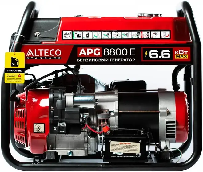 Alteco Standard APG 8800 E бензиновый генератор (6000/6600 Вт)