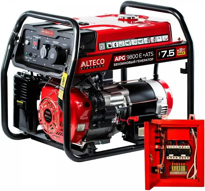 Alteco Standard APG 9800 E + ATS бензиновый генератор (7000/7500 Вт)