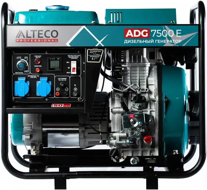 Alteco Professional ADG 7500 E генератор дизельный (5000/5500 Вт)