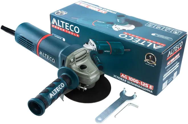 Alteco AG 1000-125 E угловая шлифмашина (1000 Вт)